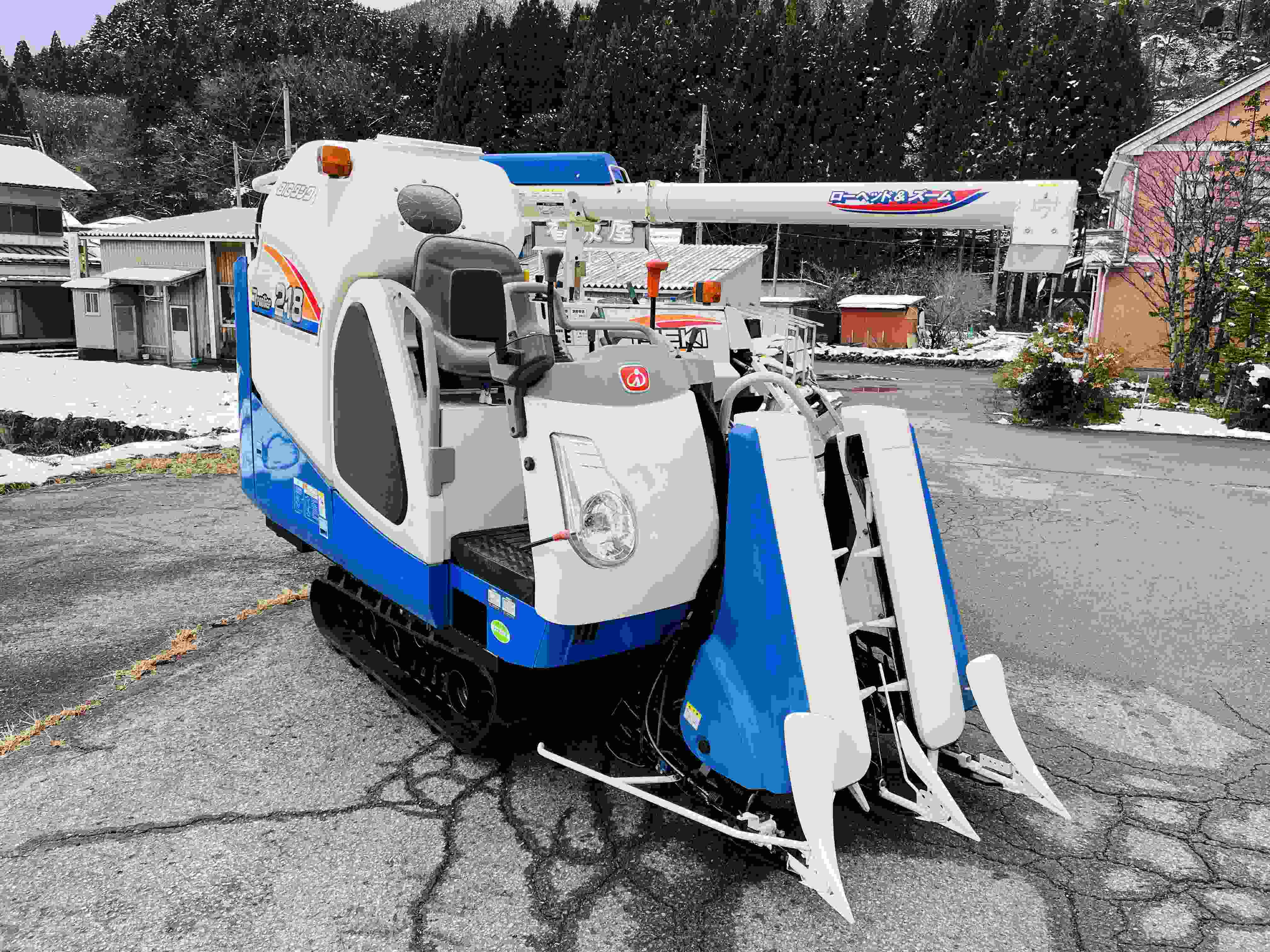 イセキ 中古コンバイン HVF218G-ZKHWCの詳細｜農機具通販ノウキナビ