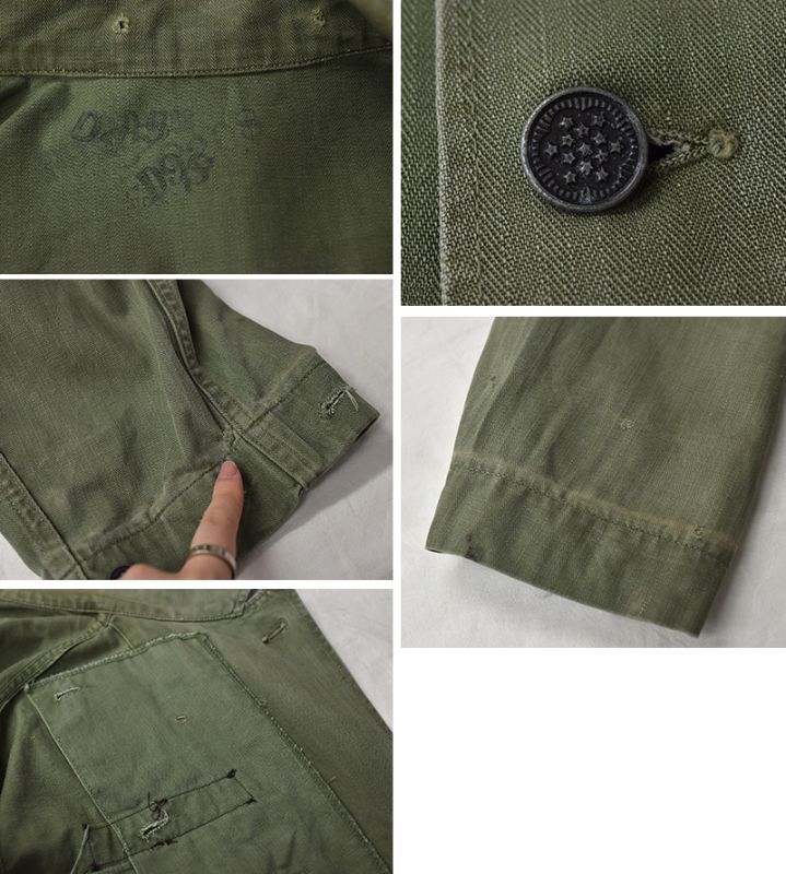 40's【ビンテージ】【米軍実物】U.S.ARMY【M-43】【HBT】【13スター