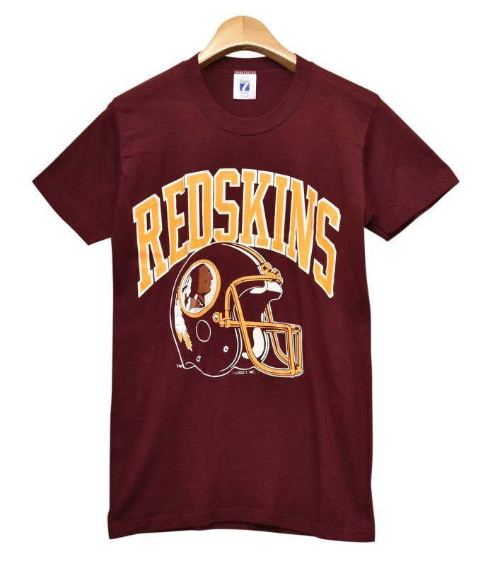 80's~【USA製】【ビンテージ】NFL ワシントン・レッドスキンズ【エンジ