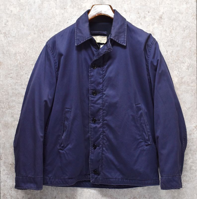 70's【ビンテージ】【米軍実物】U.S.NAVY【濃紺】【サブマリン