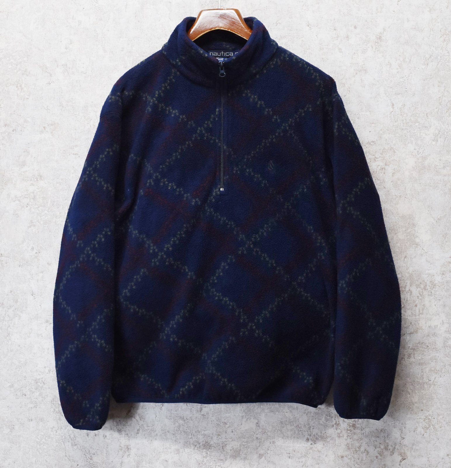 Timc inc Fleece Navy ハーフジップフリース Timc inc Fleece Navy