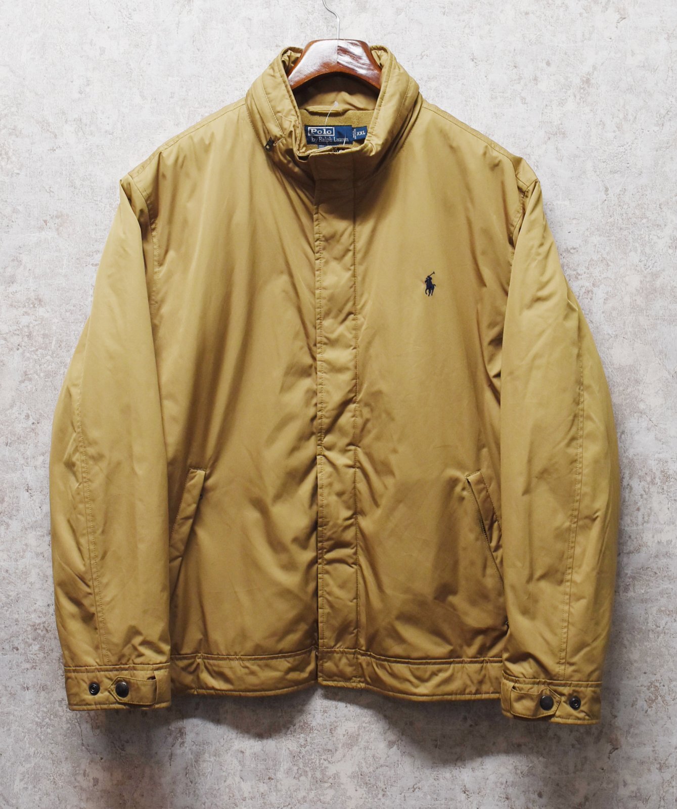ポロラルフローレン】【からし色】【裏フリース】【フード収納