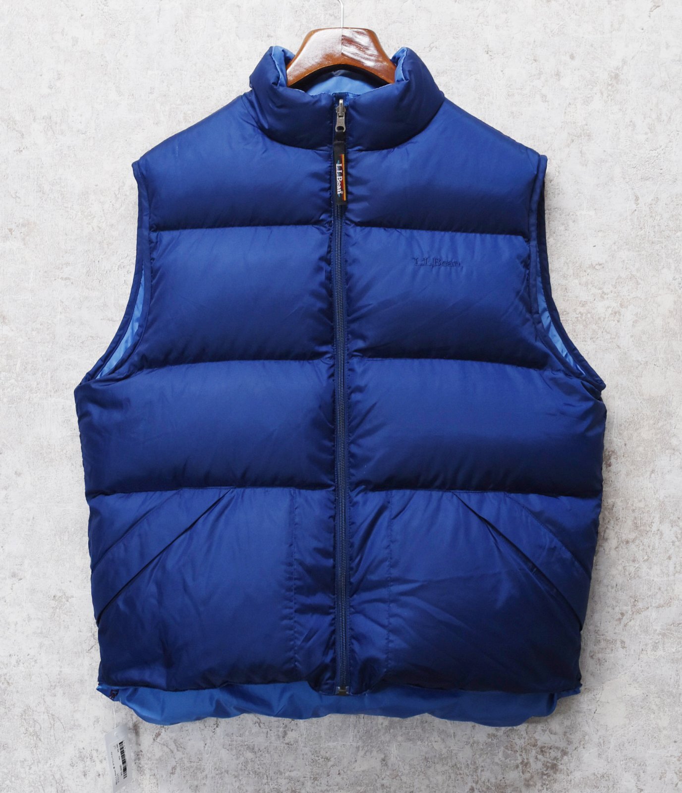 90's【ビンテージ】【L.L.bean】【L.L.ビーン】青【ダウンベスト