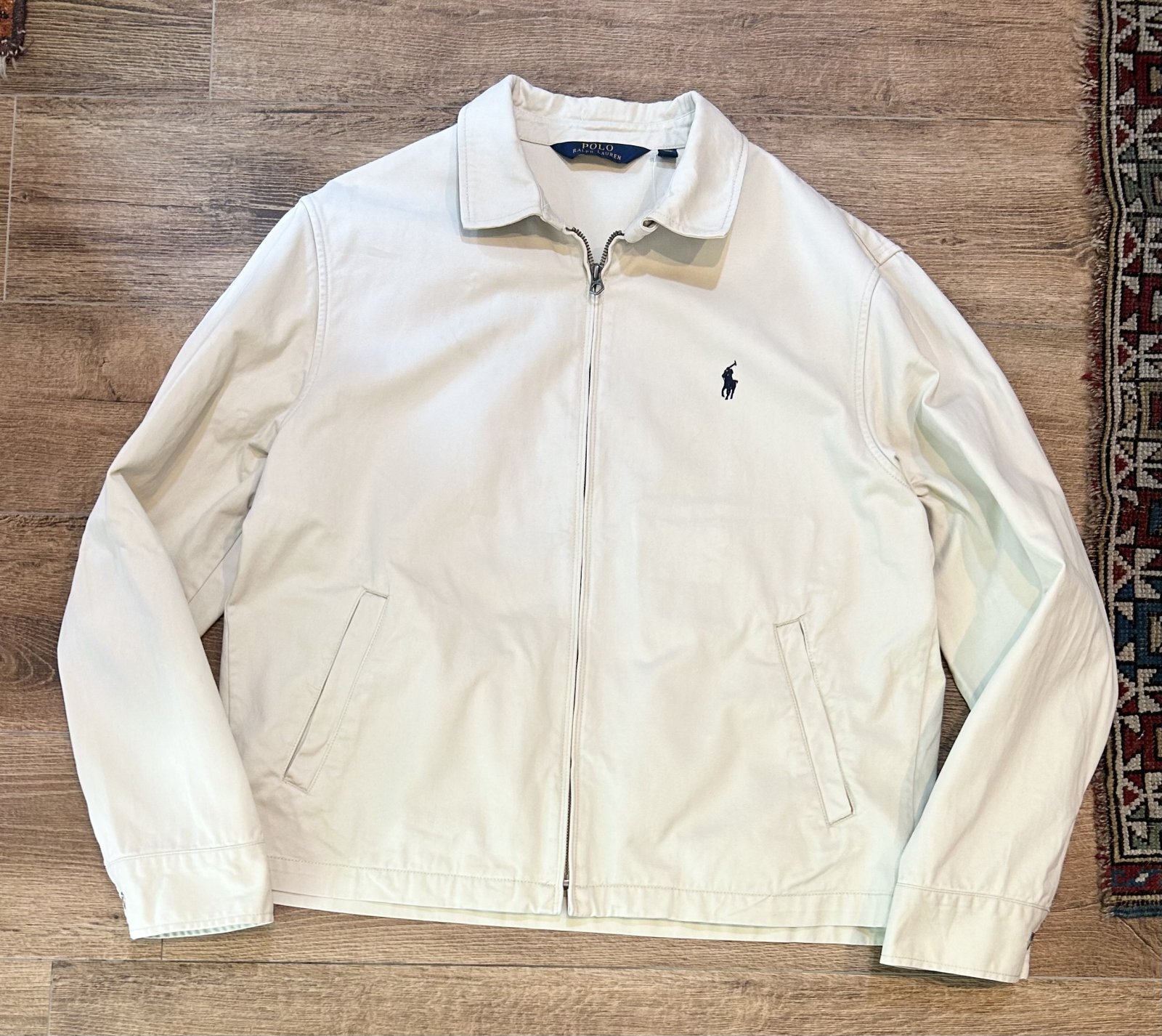 ラルフローレン】【POLO RALPH LAUREN】ビンテージ【オフホワイト