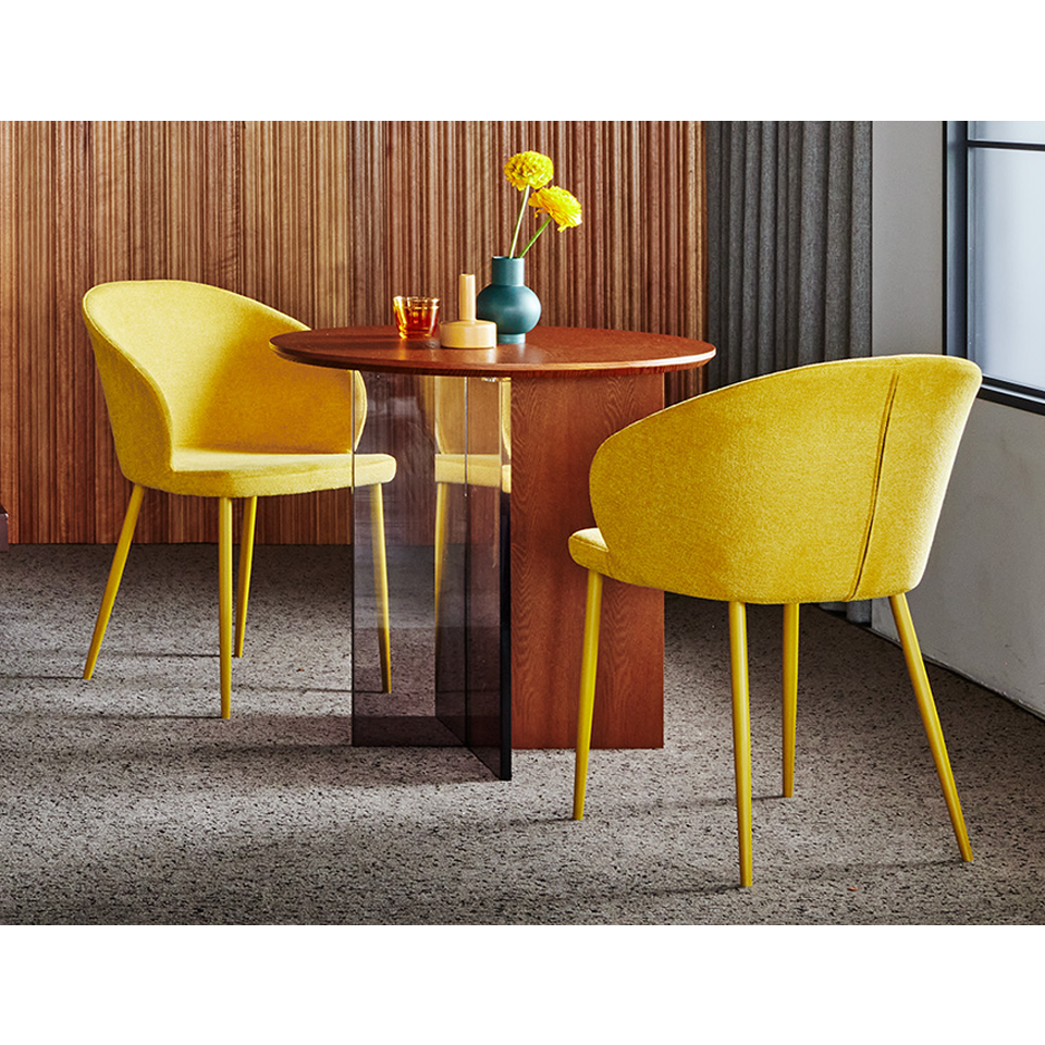 チェア1681-F【送料無料】イエロー | NOCEノーチェ 家具・インテリア通販