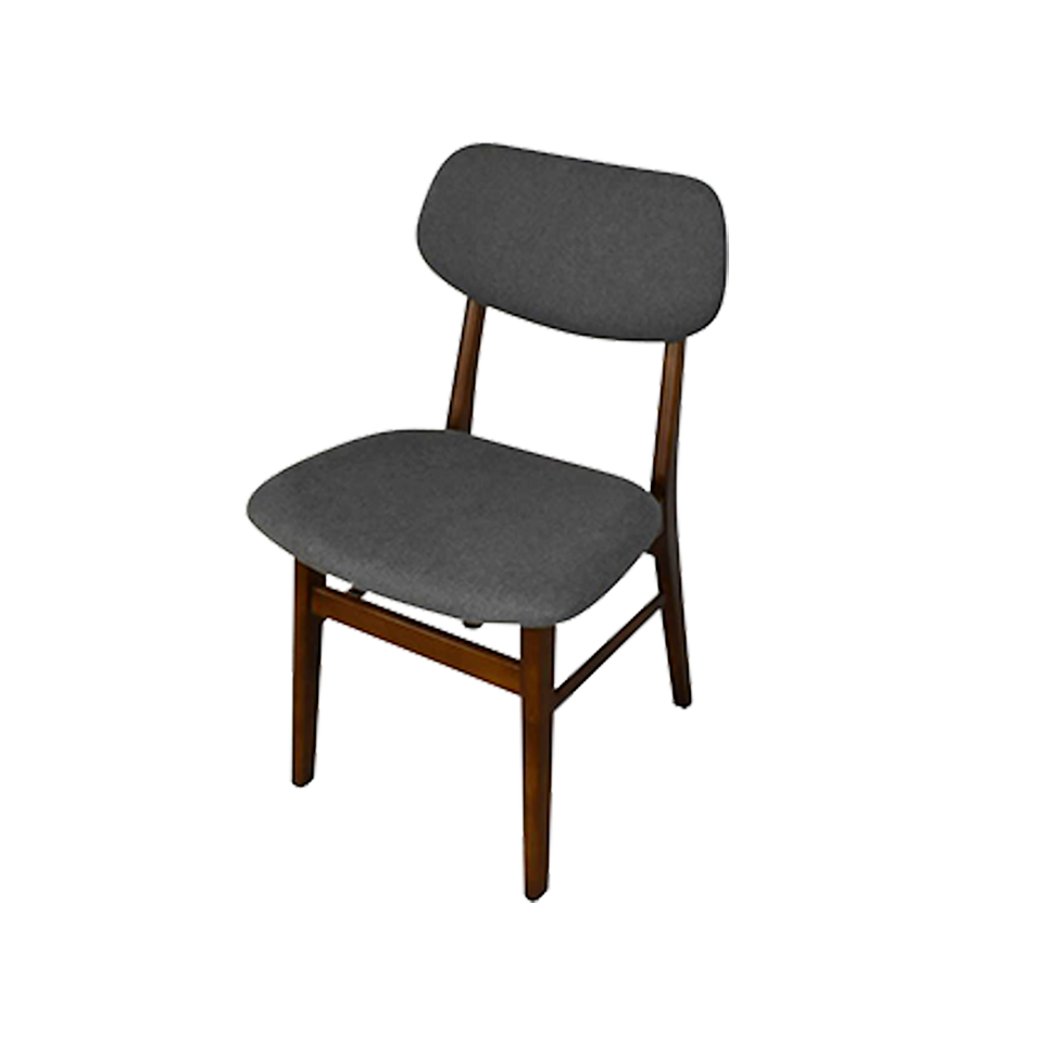 チェアRY42【送料無料】ウォールナット/ダークグレー | NOCEノーチェ