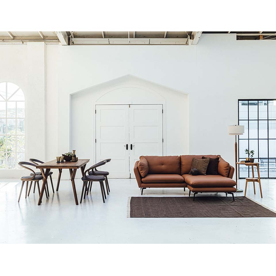 ソファYU9194【送料・開梱設置無料】 ライトブラウン | NOCEノーチェ