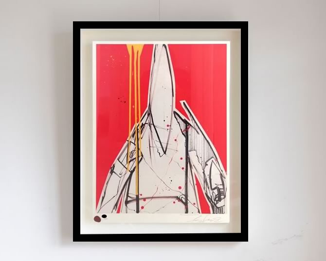 極めて稀なFUTURA2000(フューチュラ）のエディション作品、直筆サイン