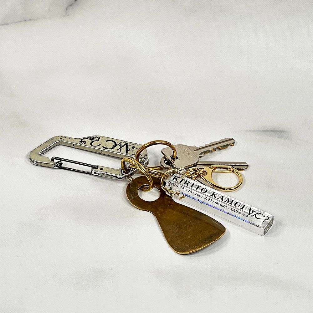 PSYCHO-PASS カラッツ購入特典 狡噛 ミラー キーホルダー 劇場版