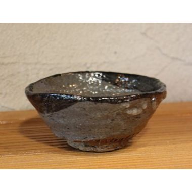 森青史 備前火襷細水指/花入（箱付） Bizen hidasuki hoso-mizusashi