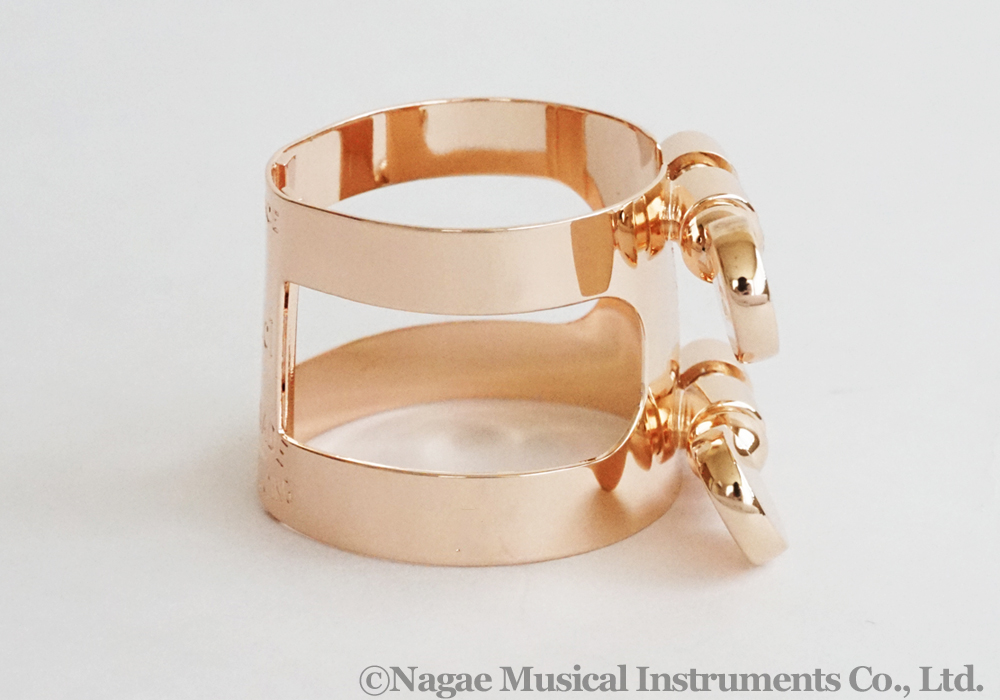 BUZZ B♭クラリネットリガチャー ピンクゴールド PGP｜ 管楽器専門店