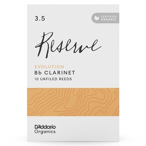 ダダリオ B♭クラリネットリードオーガニック レゼルヴ