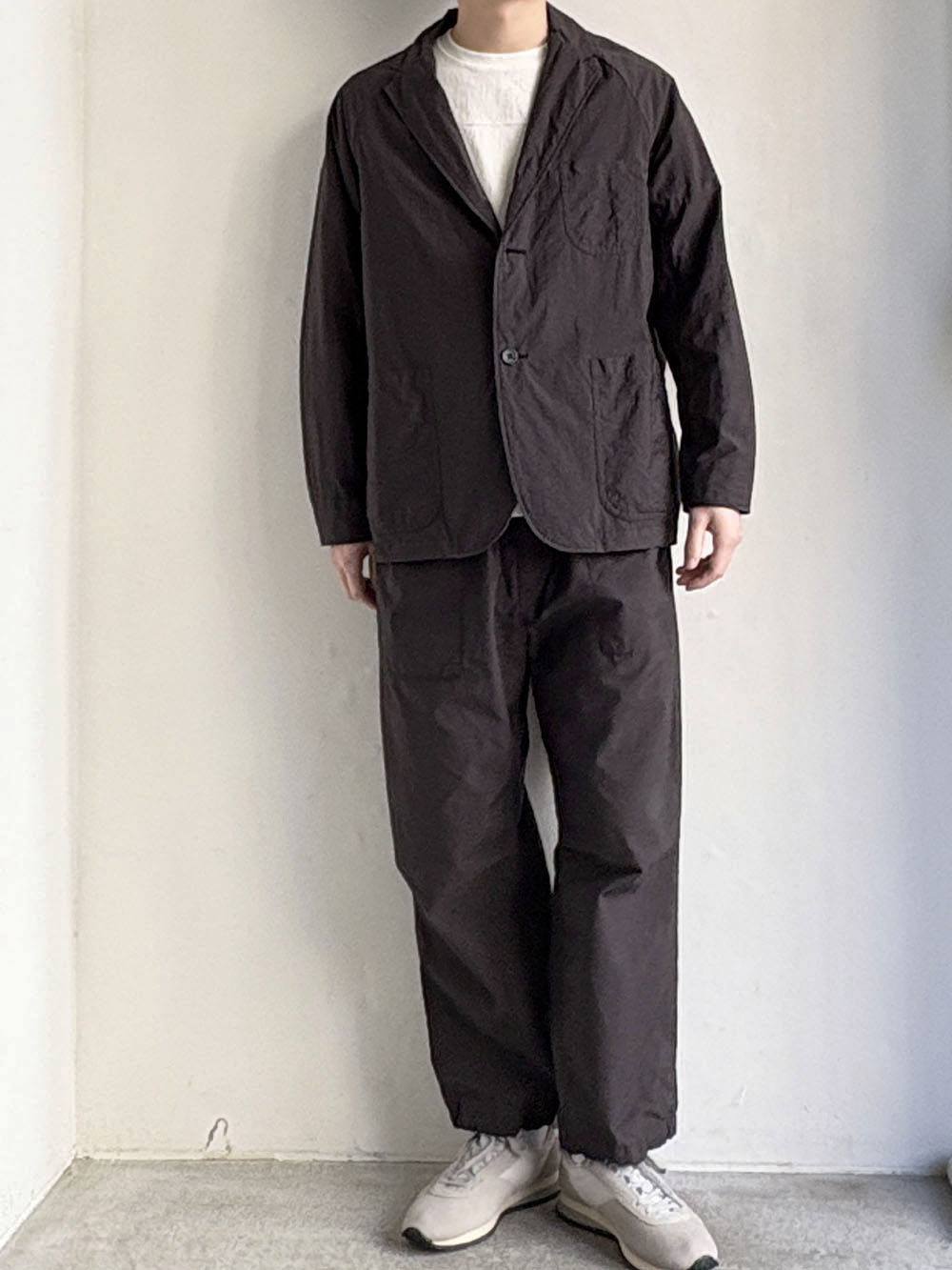 LOLO _ ラグランスリーブ ジャケット / Black | R1