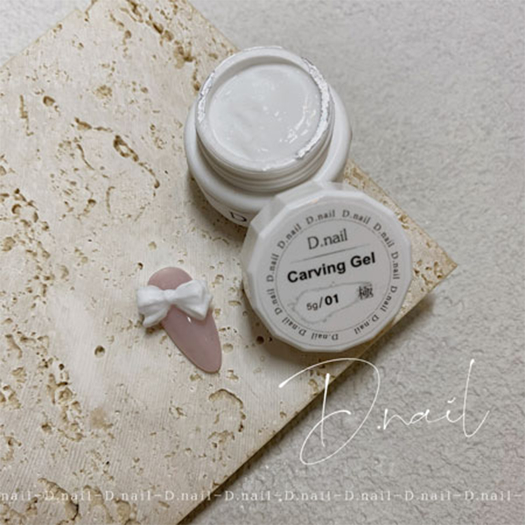 D.nail 極カービングジェル 01 白漆しろうるし | Nail Labo Online