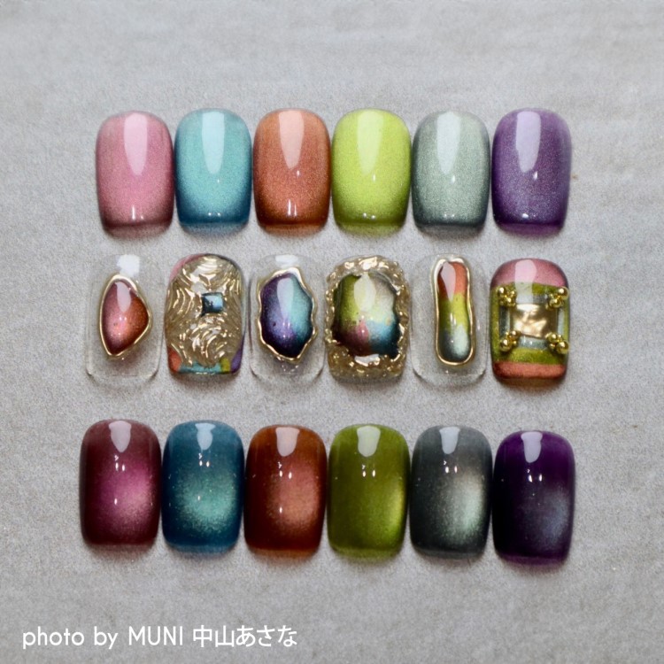 lem. ムニマグジェル mu-07 なでしこいろ | Nail Labo Online Shop