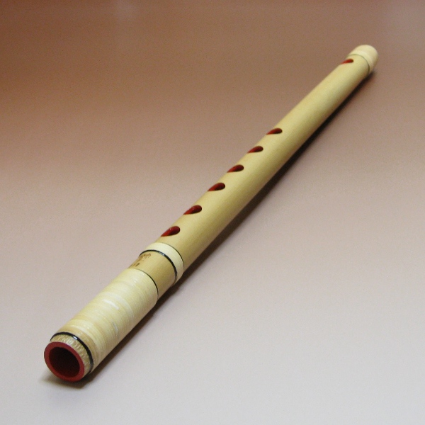 中島屋太鼓店 ＞ 篠笛【四本調子6穴】 獅子田藤巻