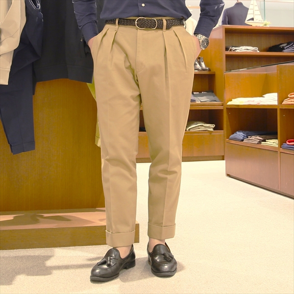 Barnstomer バーンストーマー ドレスチノ パンツ 2プリーツ 1002P 2P