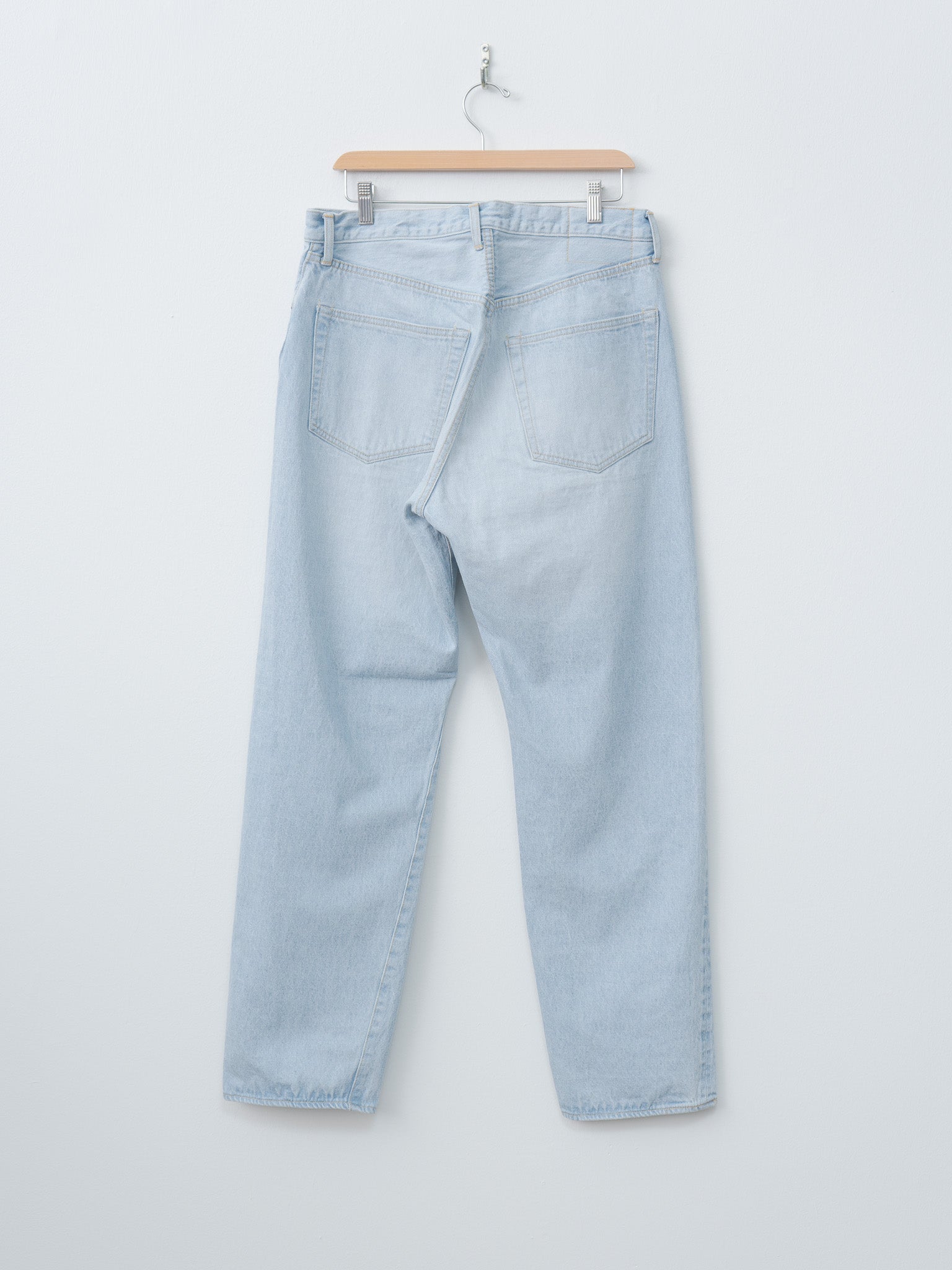 Namu Shop - Kaptain Sunshine 5P Zipper Front Denim Pants - Indigo