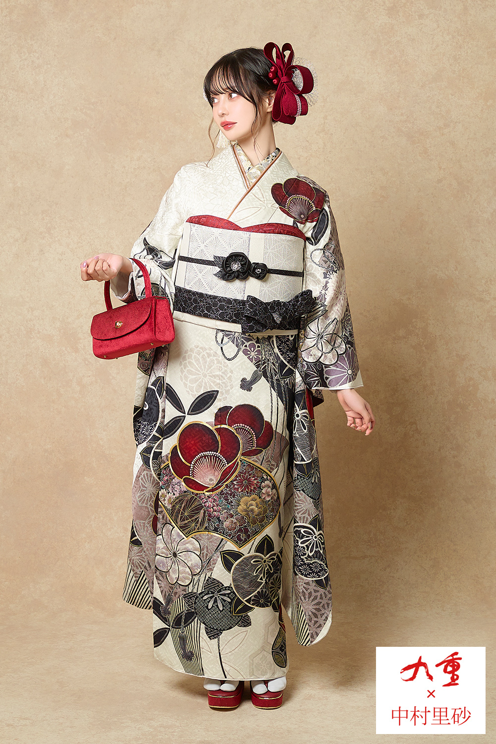 ナナイロキモノWEBショップ / 振袖フルセット｜九重×中村里砂 F211