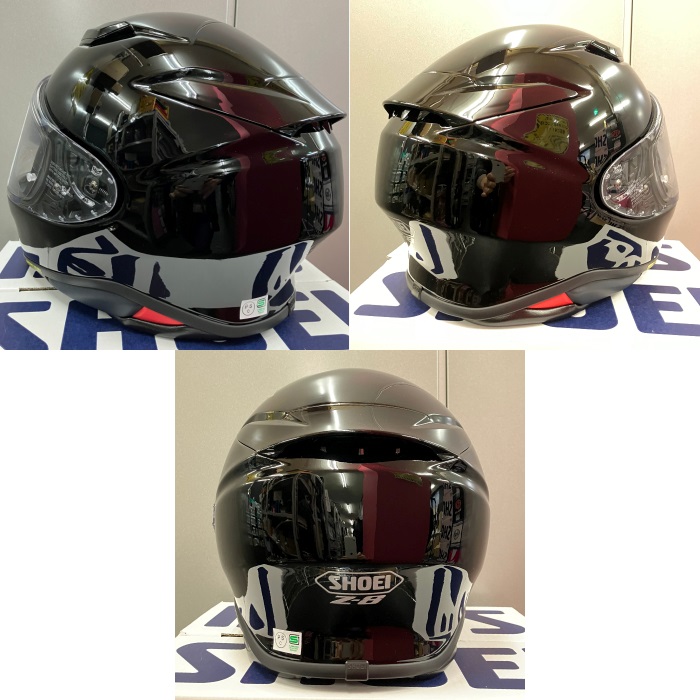 Z-8 ブラック フルフェイスヘルメット｜フルフェイスヘルメット｜の