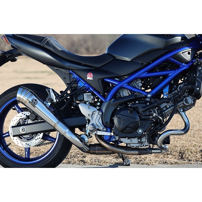 POWERBOX メガホン スリップオンマフラー SV650ABS/X ABS｜スリップ