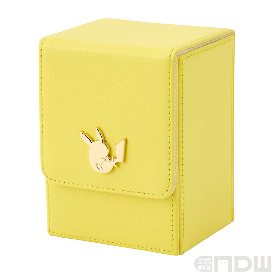 ピカチュウ、メタモン、ブラッキーがデザインされたレザーグッズが、25