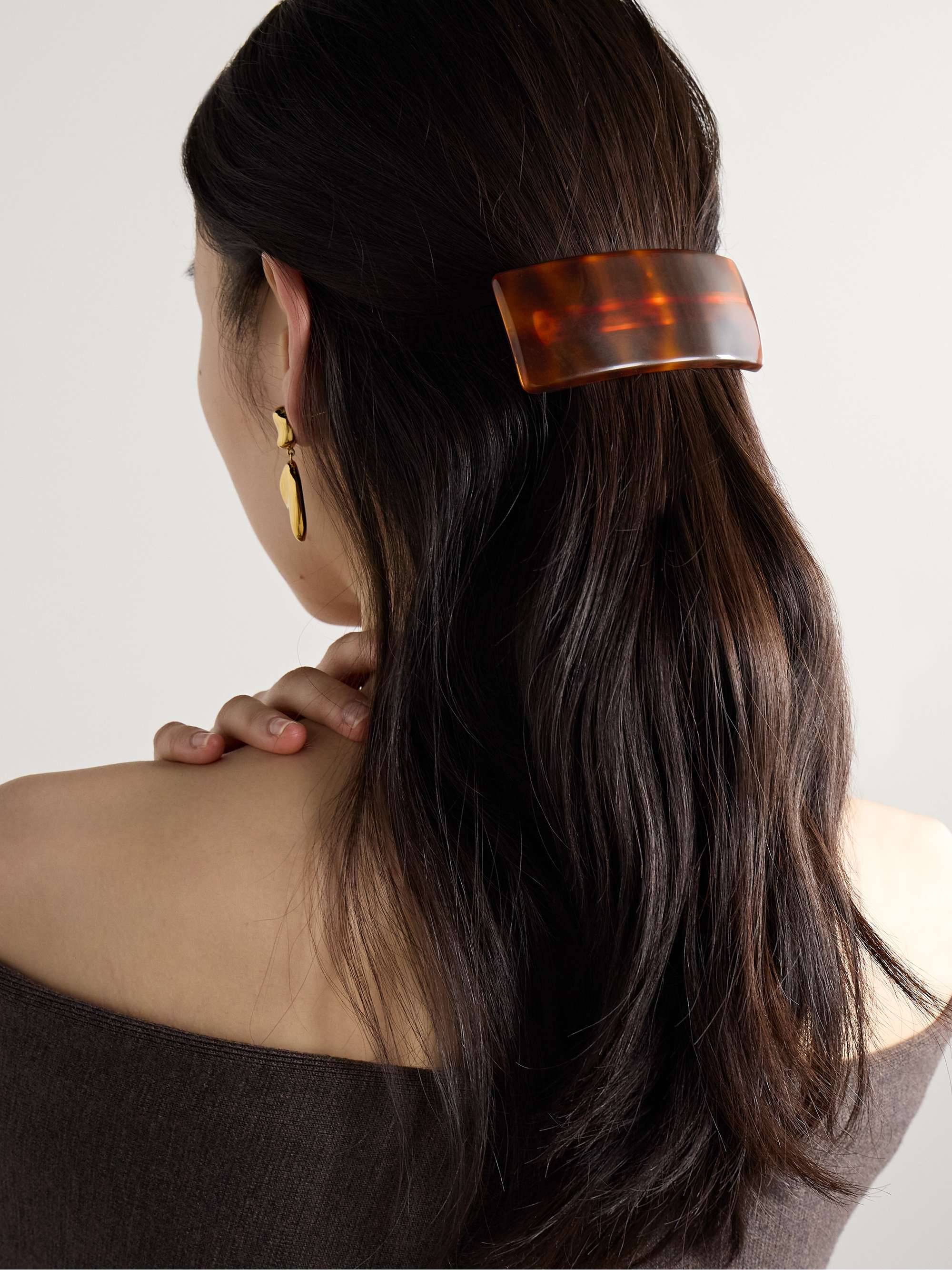 SOPHIE BUHAI Monceau tortoiseshell acetate hair clip | NET-A-PORTER