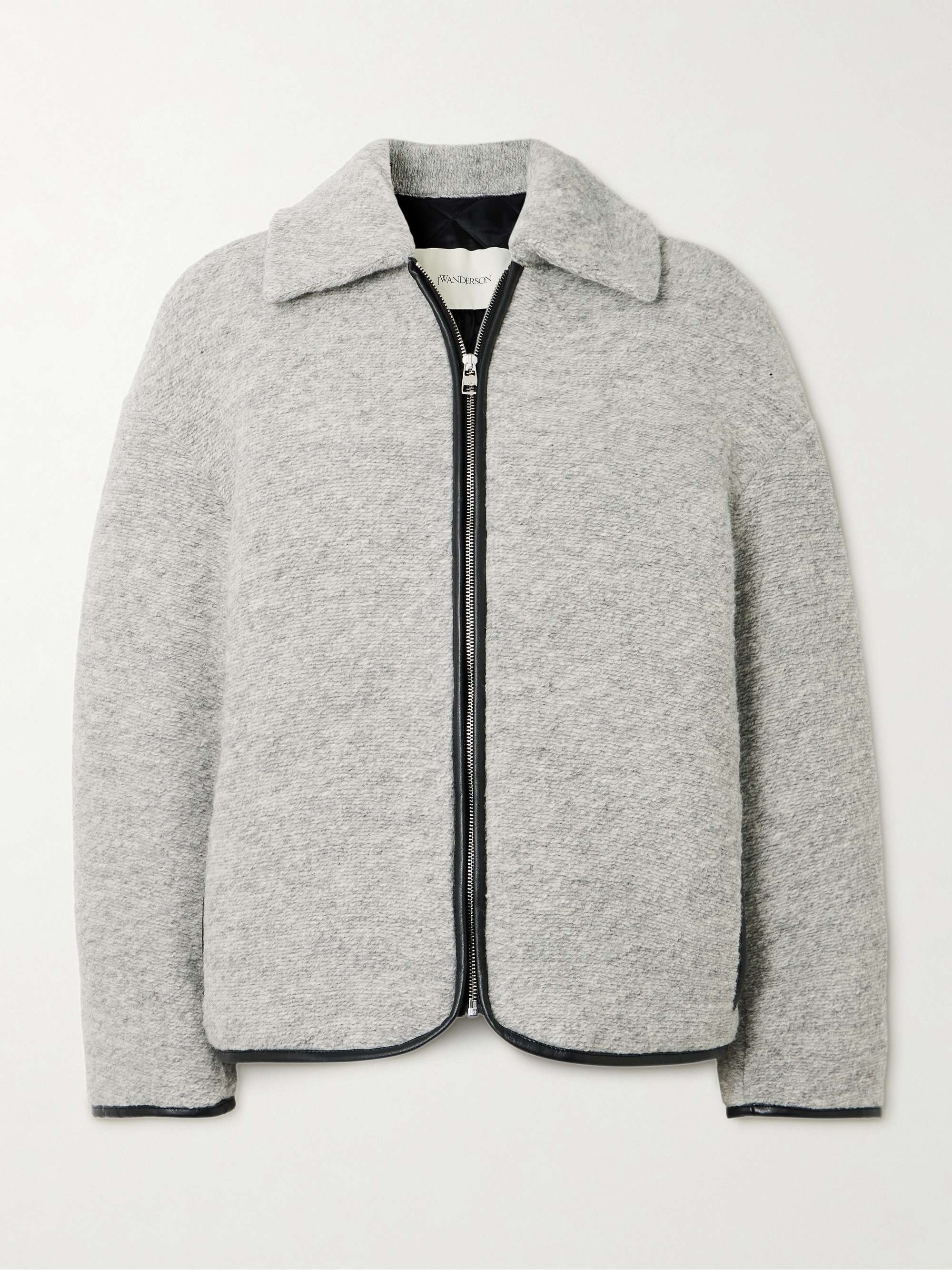 JW ANDERSON Padded wool-blend jacket | NET-A-PORTER