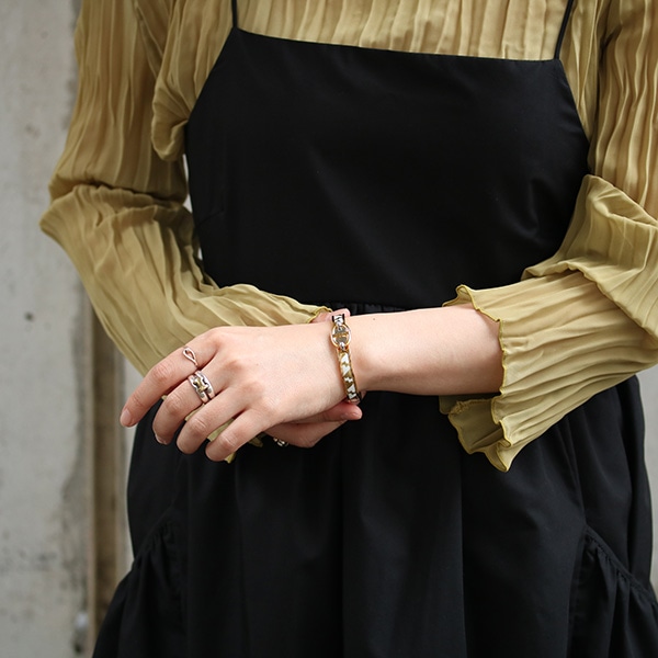 HERMES エルメス ミニクリック シェーヌダンクル バングル 中古