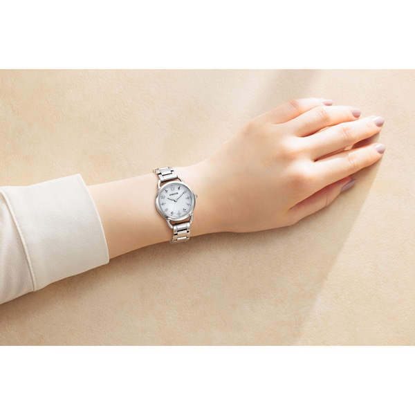 wicca ソーラーテック KP6-014-11 レディース(シルバー): CITIZEN