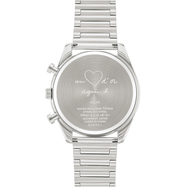 agnes b. CINEMA FCRD707 ソーラー クロノグラフ メンズ 国内限定500本