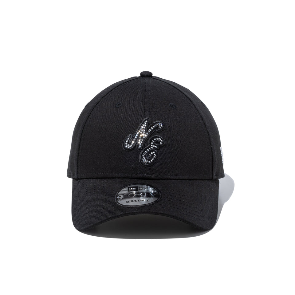 9FORTY Rhinestone クラシックロゴ ブラック | ニューエラオンラインストア