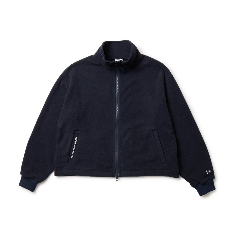 Women's フリース フルジップジャケット ネイビー | ゴルフ