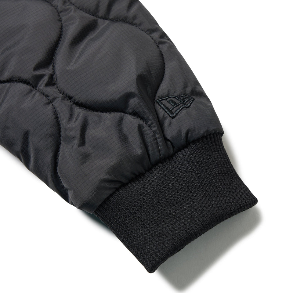 インサレーティッド キルティング ジャケット ブラック | ゴルフ