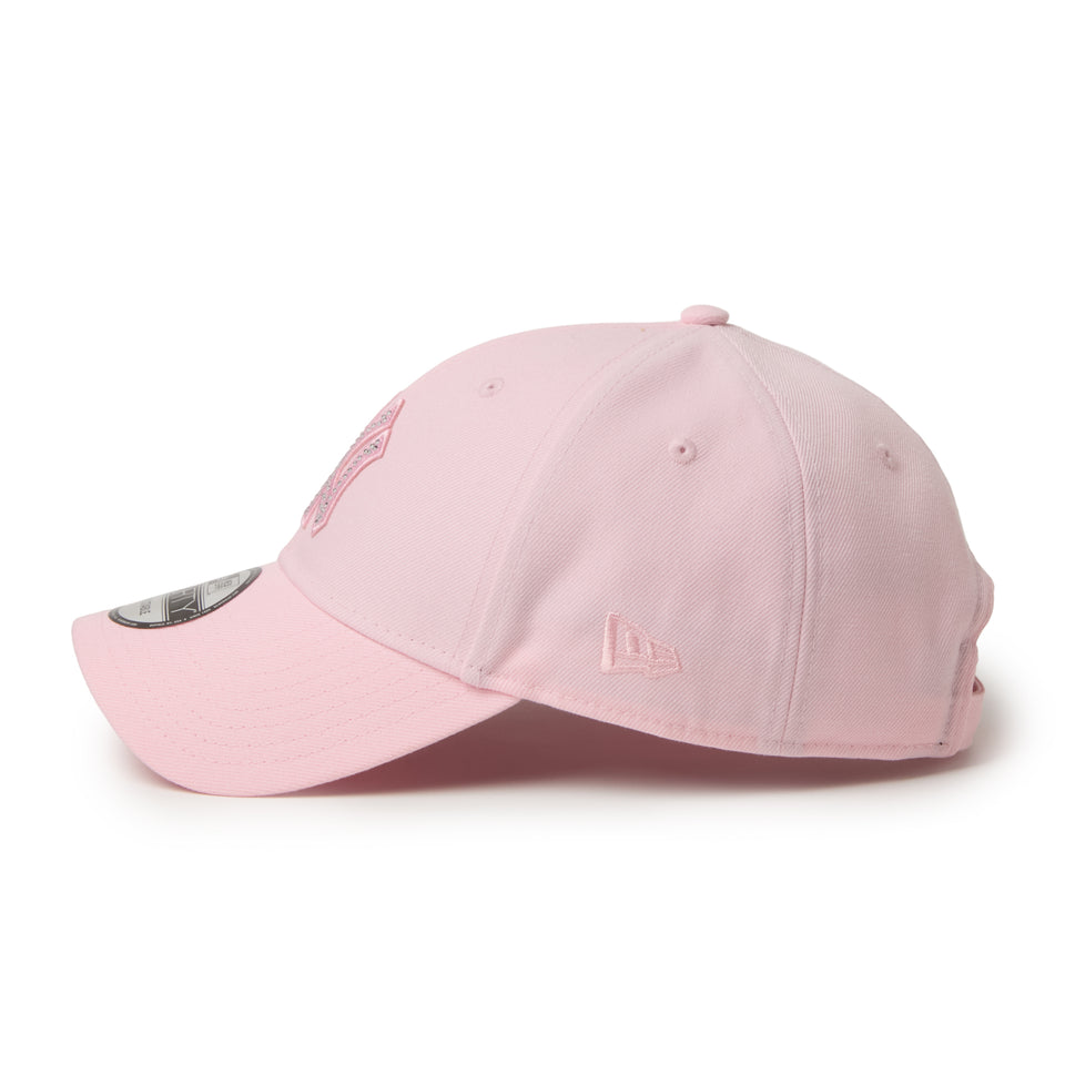 9FORTY Rhinestone ラインストーン ニューヨーク・ヤンキース ピンク