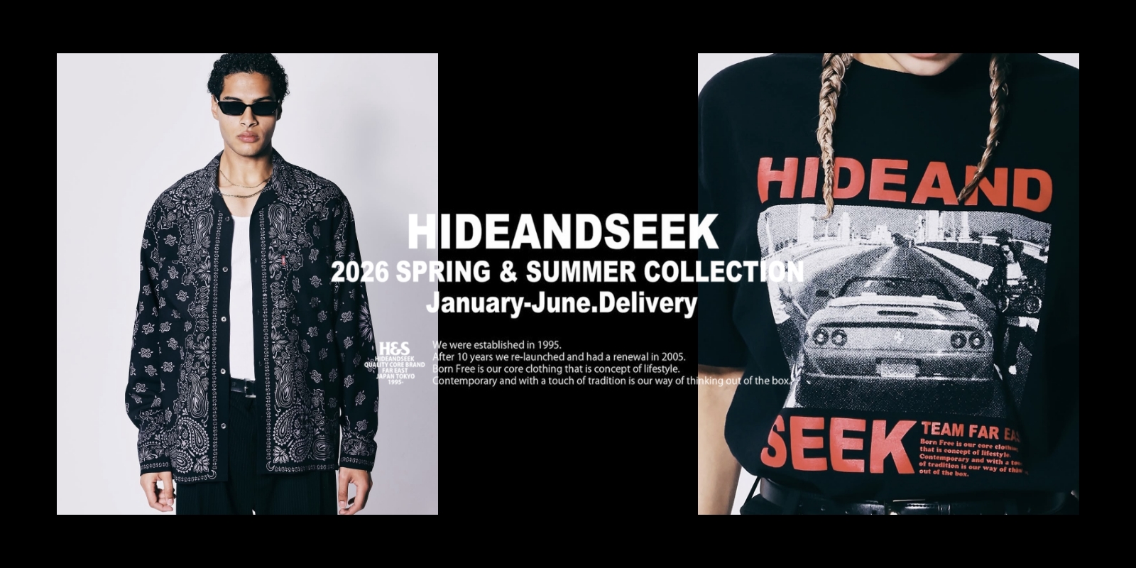 HIDEANDSEEK(ハイドアンドシーク)正規取扱通販 | NEXX ONLINE SHOP公式
