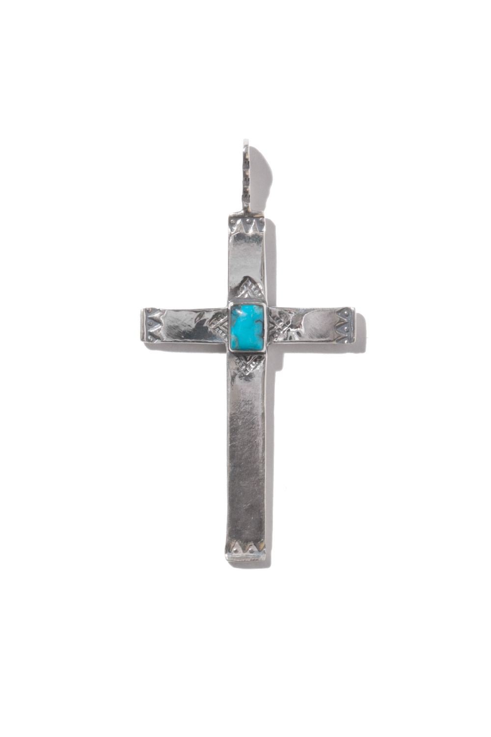LARRY SMITH ラリースミス ネックレストップ CROSS PENDANT (TURQUOISE