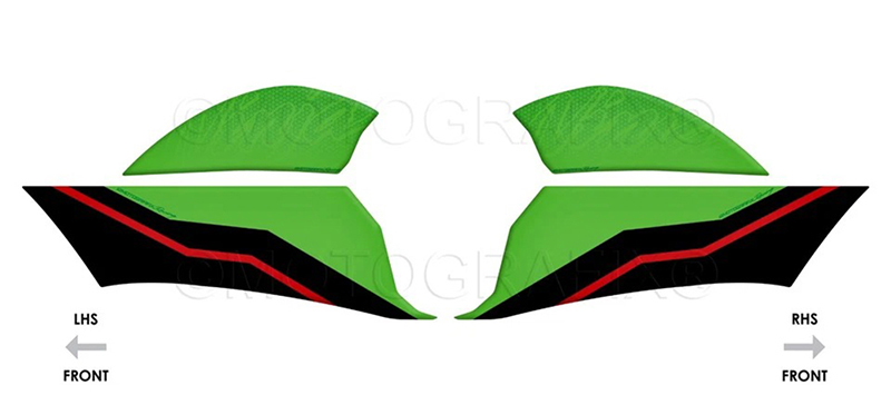 KAWASAKI | ニーパッド MOTOGRAFIX