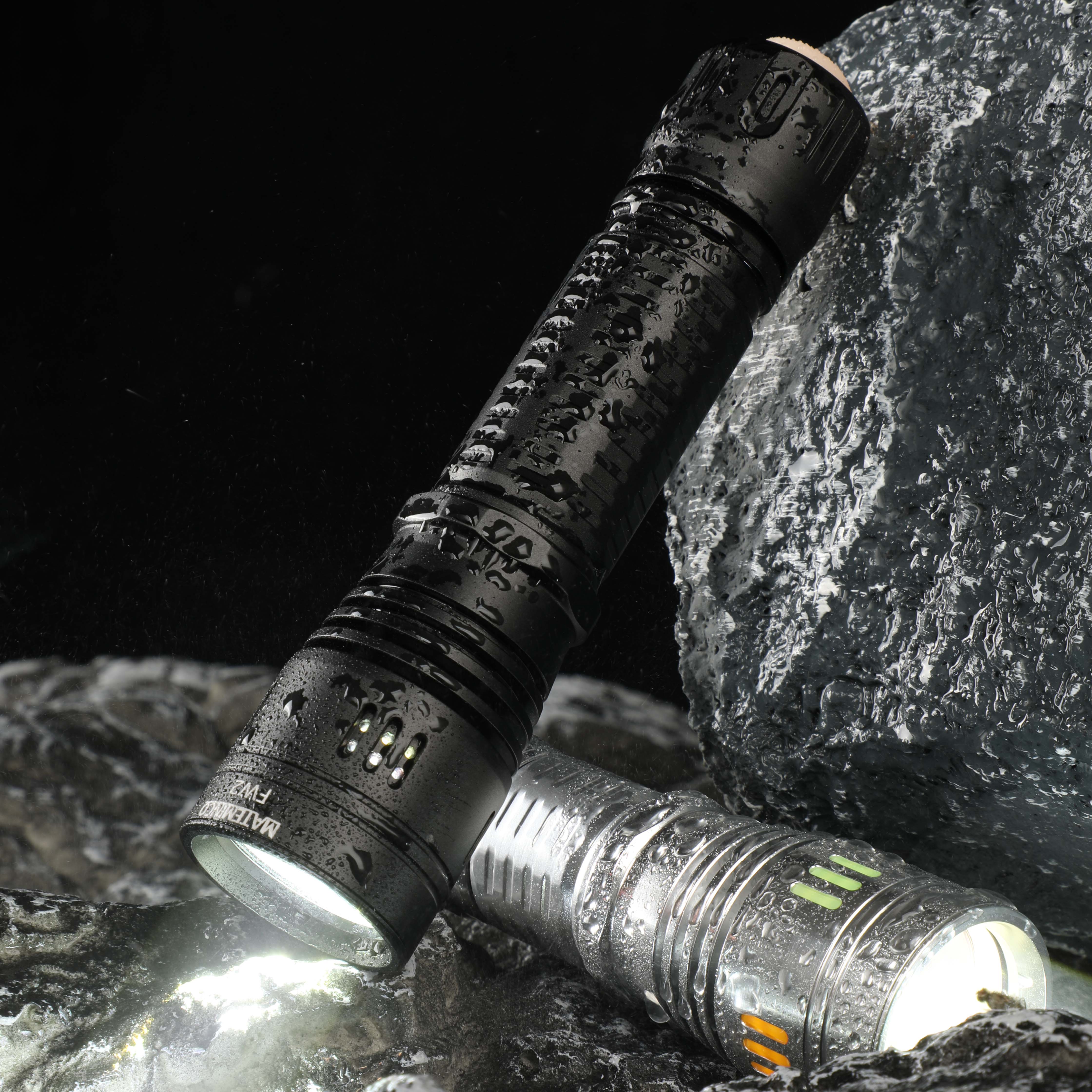 MATEMINCO FW2 1300m 350lm Thrower LEP Flashlight – Nealsgadgets