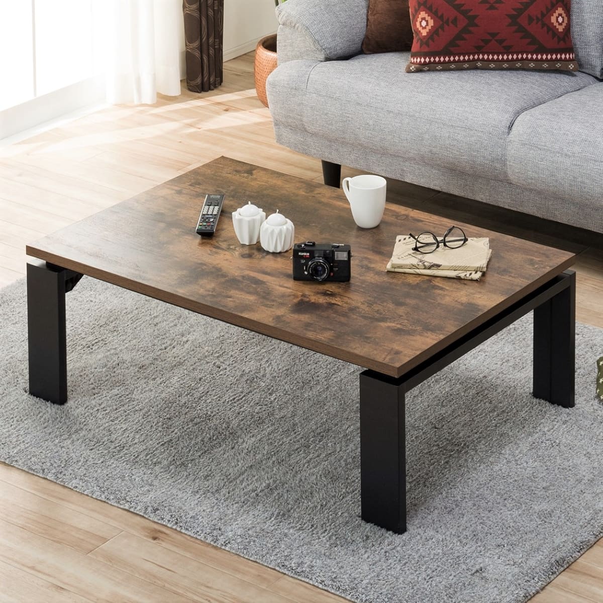 ニトリ リビングこたつ(フロットS 105 ヴィンテージBR) - 通販 | 家具