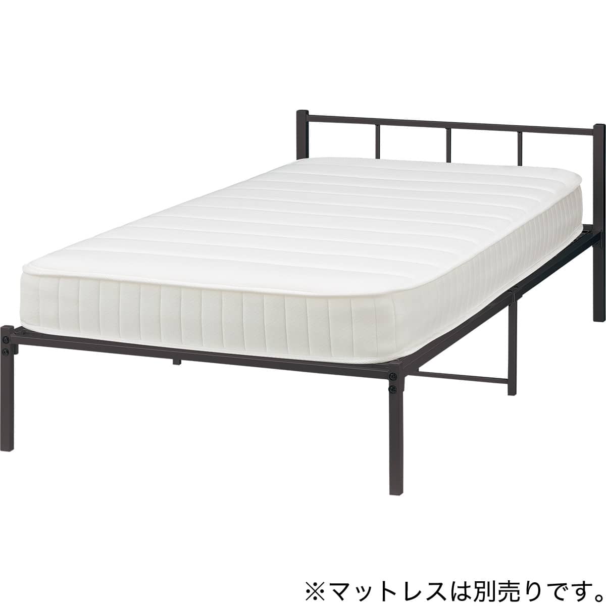 シングルパイプベッド(バジーナF3 BK) | ニトリネット【公式】 家具