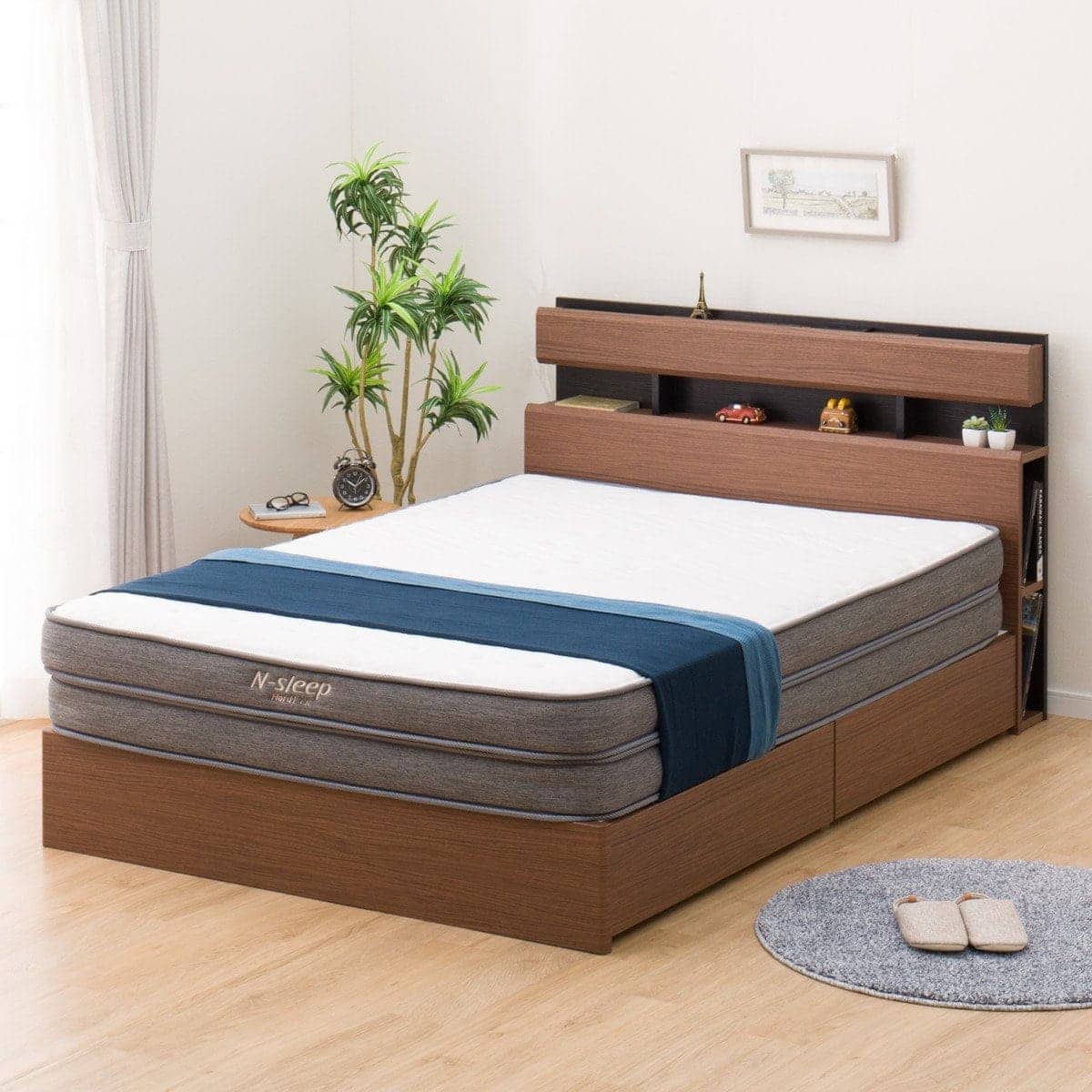 ダブルベッドフレーム(キエンザ MBR) | ニトリネット【公式】 家具