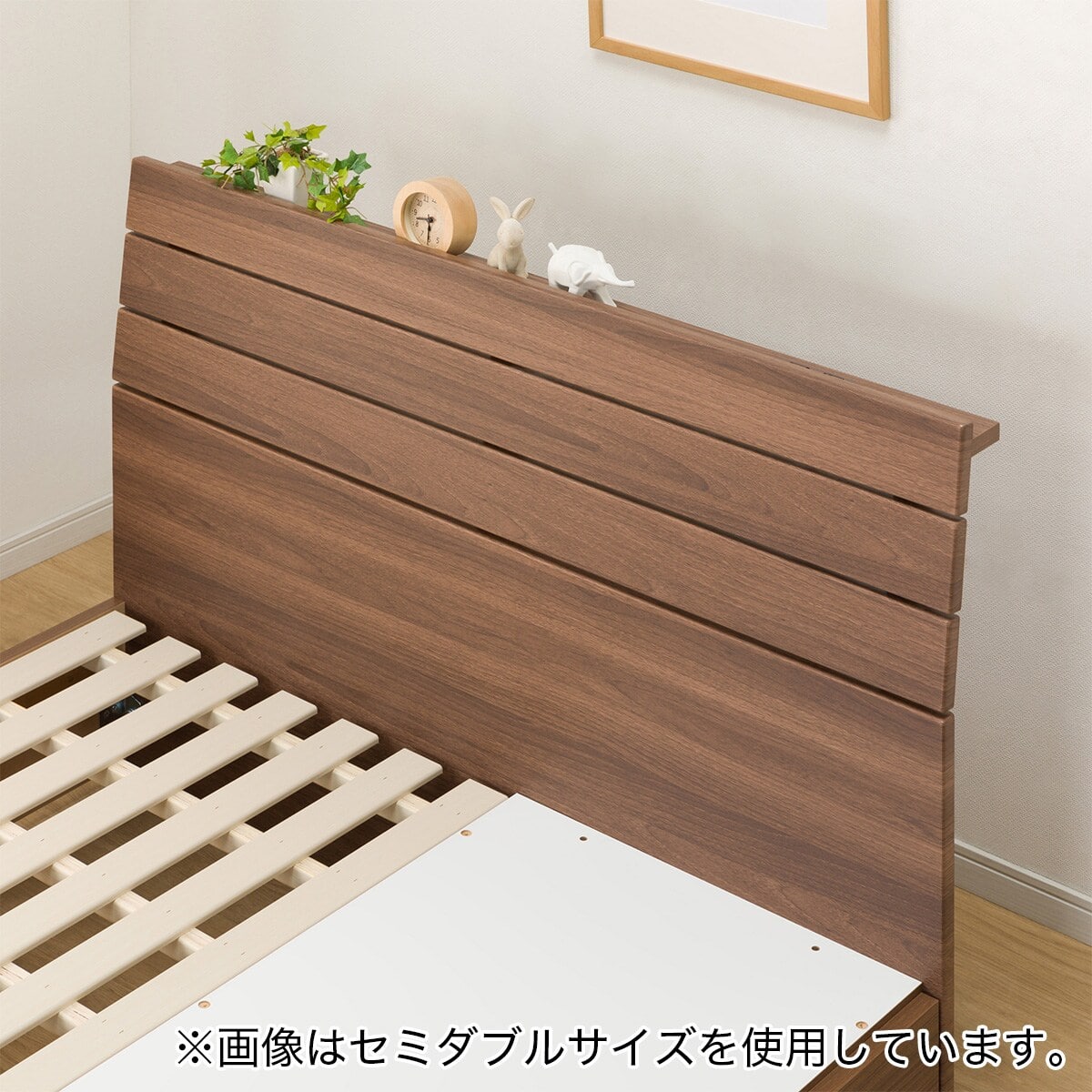 クイーンベッドフレーム(EB-001 引出し付き MBR DR) | ニトリネット