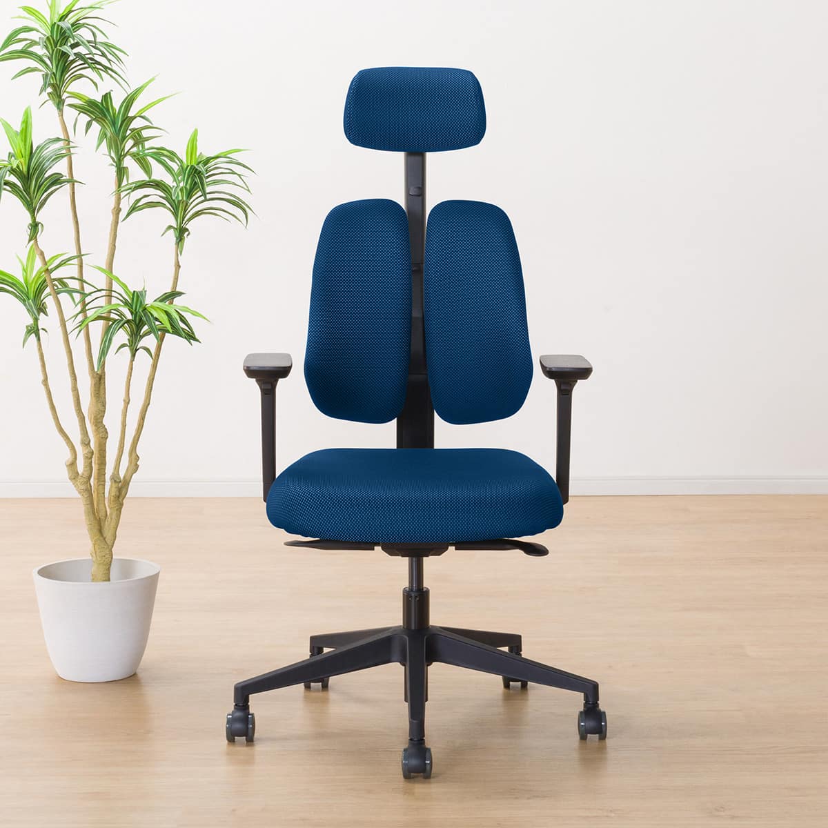 オフィスチェア (デュオレハイ DX2 BL) | ニトリネット【公式】 家具