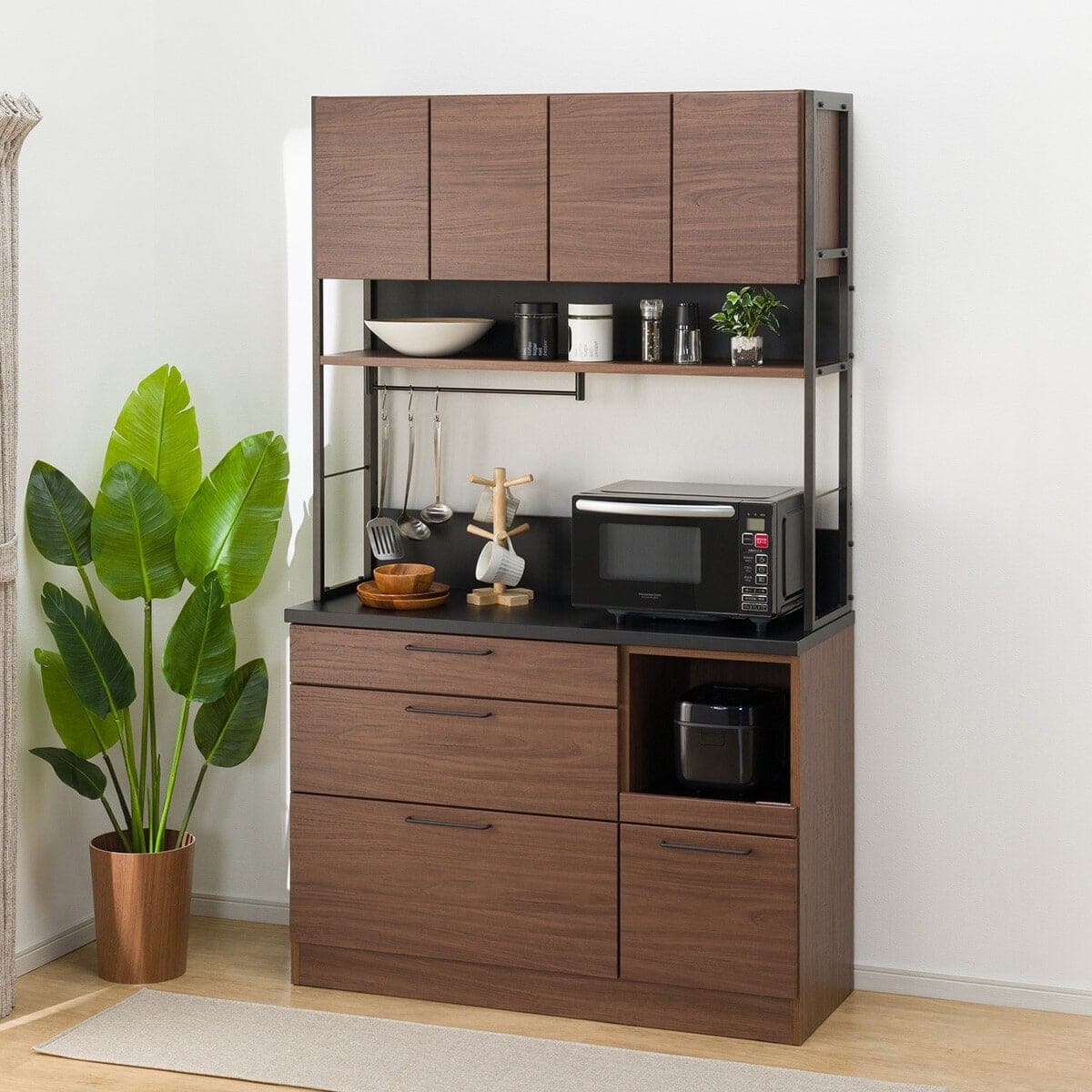 キッチンボード(IM301 120OP MBR) | ニトリネット【公式】 家具