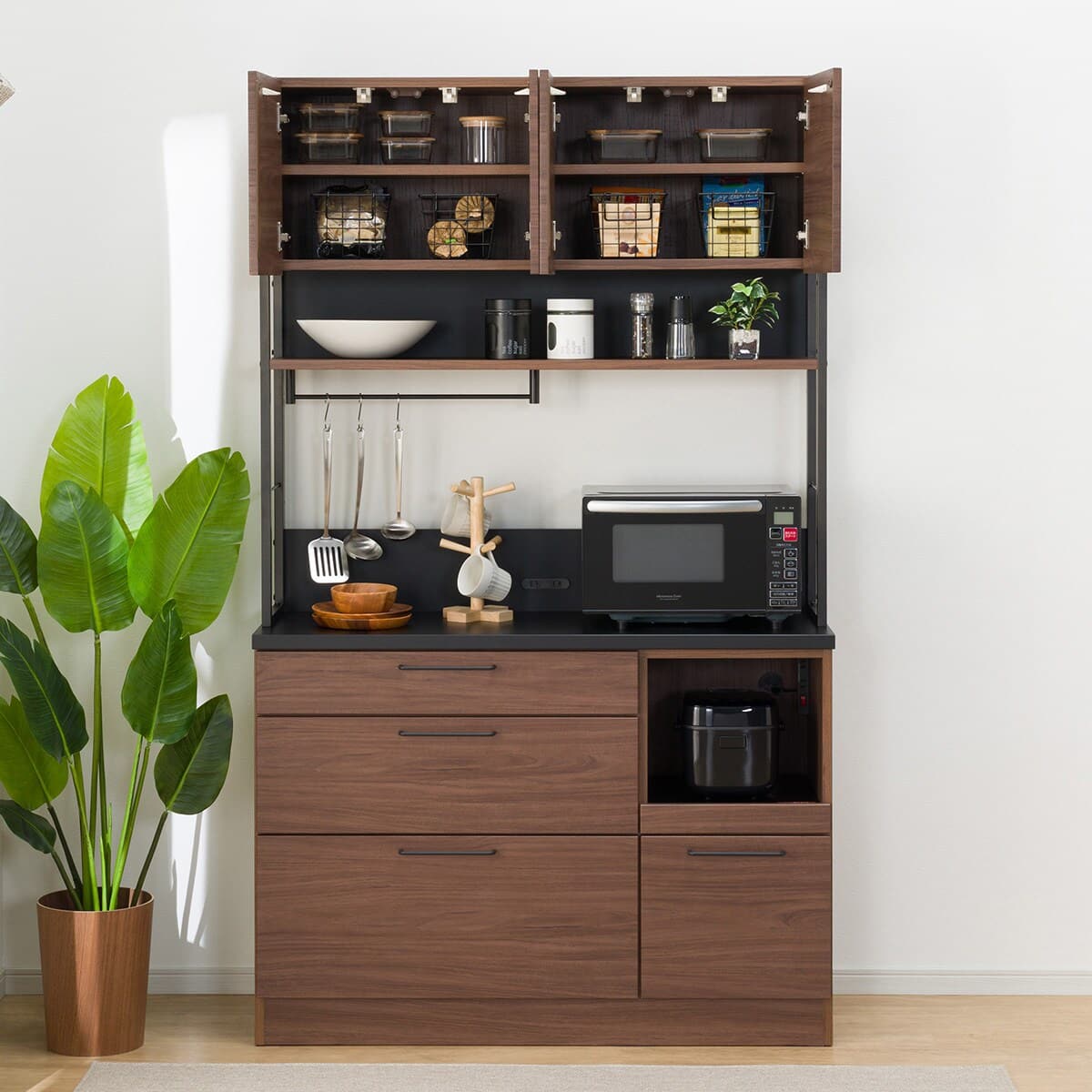 キッチンボード(IM301 120OP MBR) | ニトリネット【公式】 家具