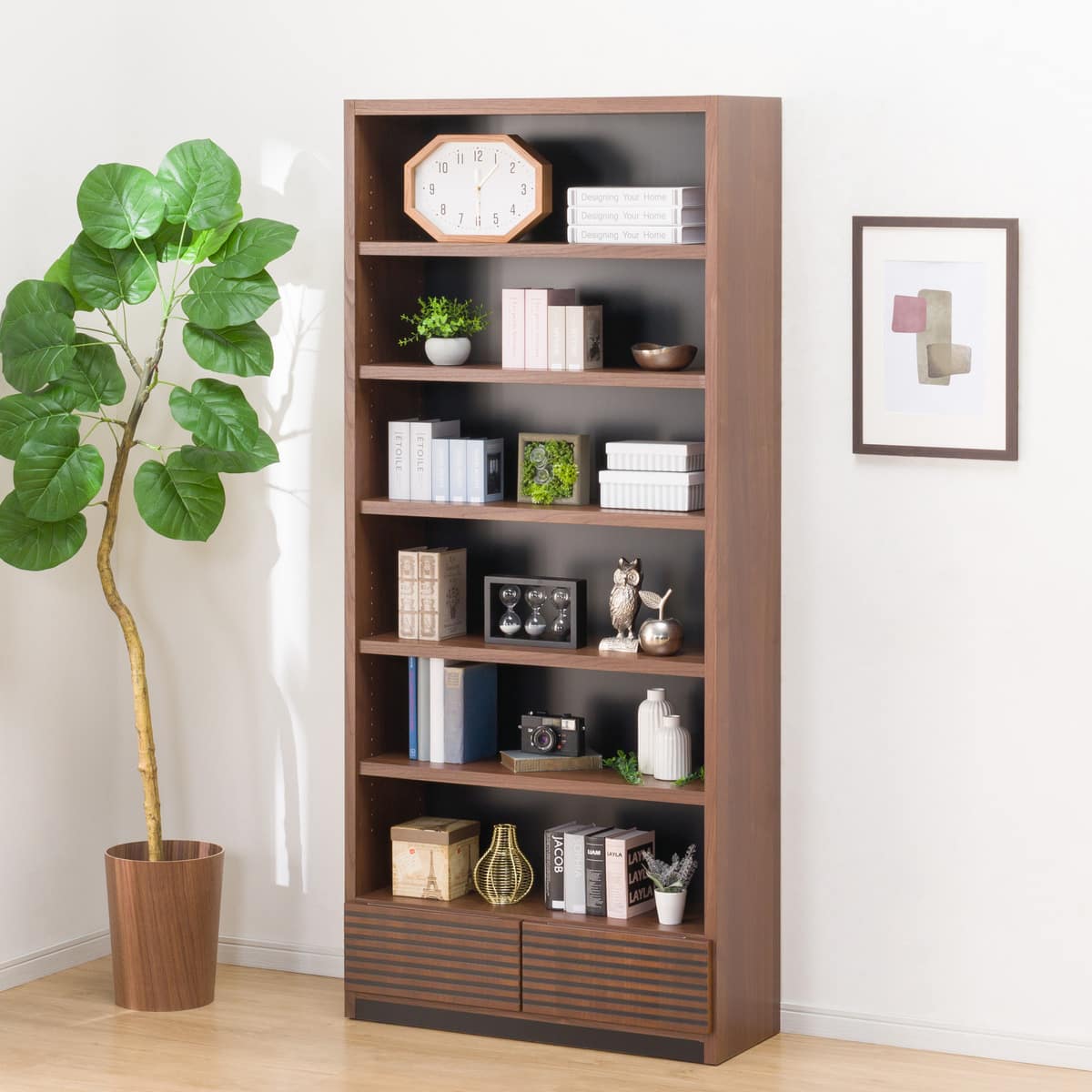 オープン本棚(ストライプ80) | ニトリネット【公式】 家具・インテリア通販