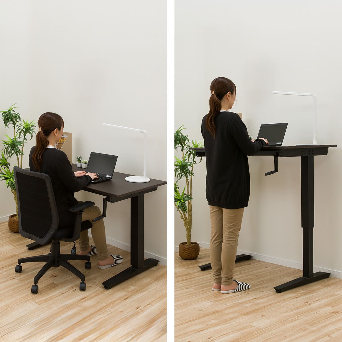 昇降デスク(マーフィー2 120 DBR) | ニトリネット【公式】 家具