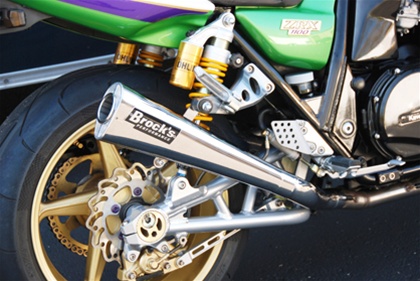 Brocks Kawasaki ZX12R Exhaust (2000-2005) Alien Head Full System