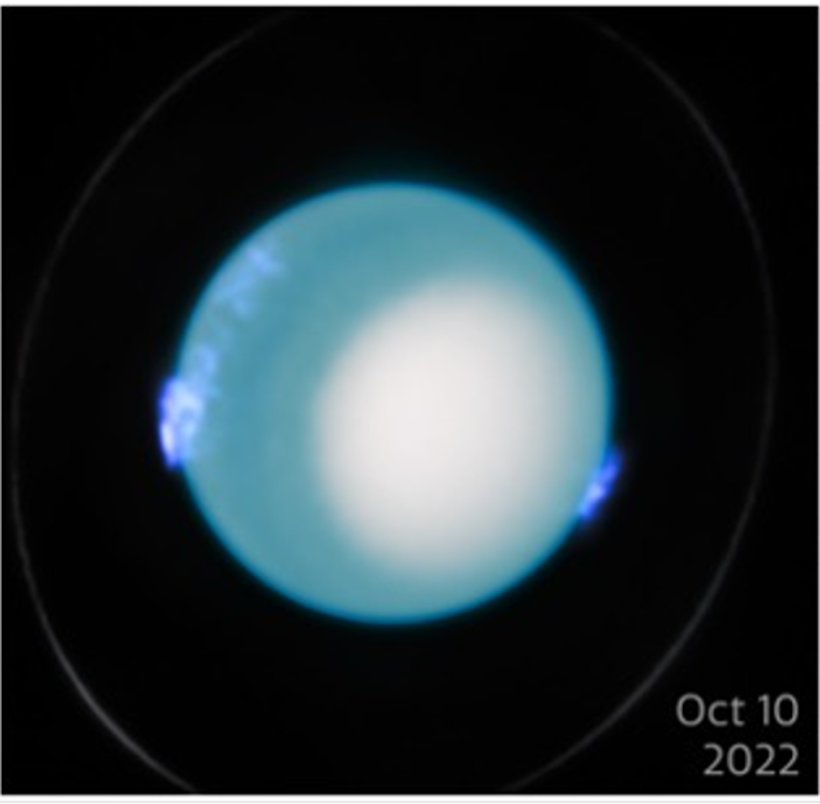 ハッブル宇宙望遠鏡による天王星自転周期の高精度測定｜2025年｜NICT